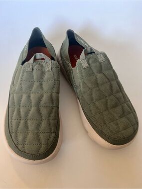 Merrell Men’s Hut Moc 2 Packable Sneaker Collapsible Heel Sage Olive Green 8